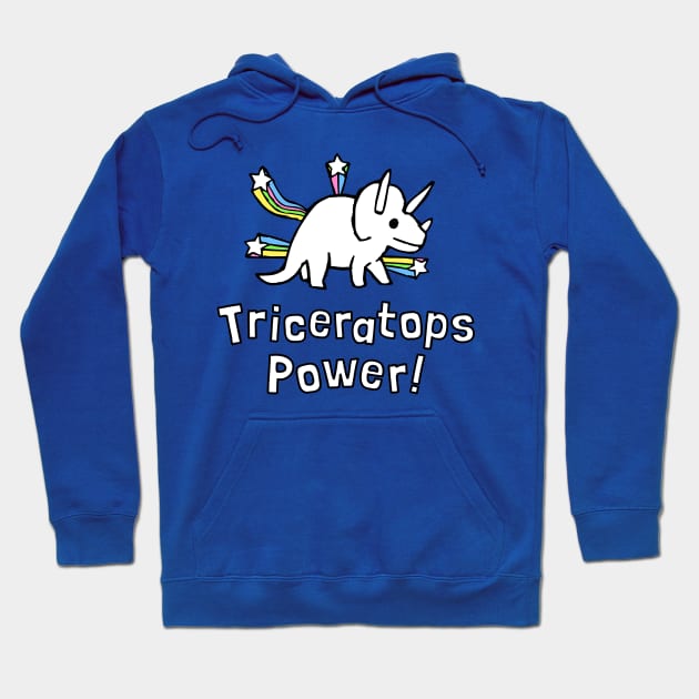 Triceratops Power Hoodie by tabners